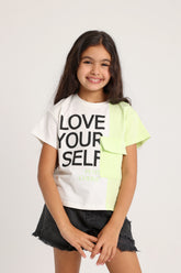 Girls Kiwi Love Yourself T-Shirt